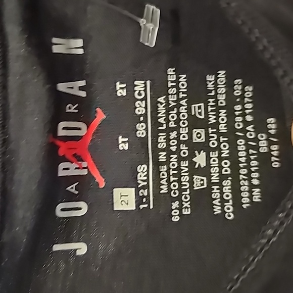 NWT Jordan tee shirt - Picture 3 of 4